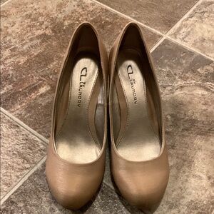 CL by Laundry Nude Heels